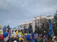 В столице Хакасии отпраздновали первомай