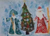 «Рисуем Новый год»: завершается приём работ от юных художников Хакасии