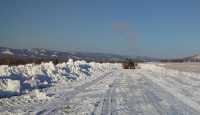 В Хакасии расчистили от снега трассу Устинкино — Чебаки