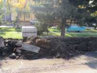 Затянувшийся дорожный ремонт в Черногорске стал причиной аварии