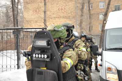 В Хакасском госуниверситете обезвредили  условных террористов