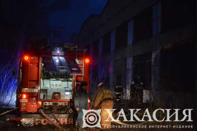 В Усть-Абакане случился пожар
