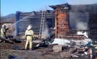 В выходные дни в Хакасии произошло 7 пожаров