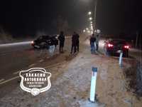 На трассе в Хакасии разбились две машины