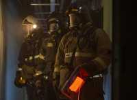 Светящийся шнур и эпичные фото показали абаканские пожарные