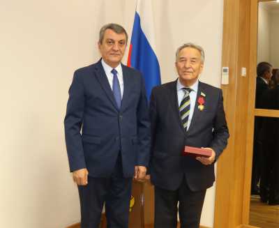 Спикер хакасского парламента награжден орденом