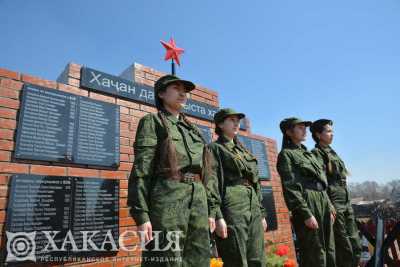 В селе Усть-Таштып торжественно открыт мемориал памяти