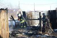 В Абакане и Черногорске горели дачи в минувшие сутки
