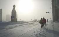 В Сибири выпал первый снег