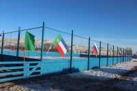 Универсальную спортивную площадку построили в селе Аскизского района