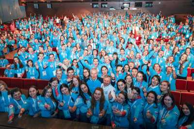 Волонтеры Зимней универсиады-2019 готовятся к церемонии открытия