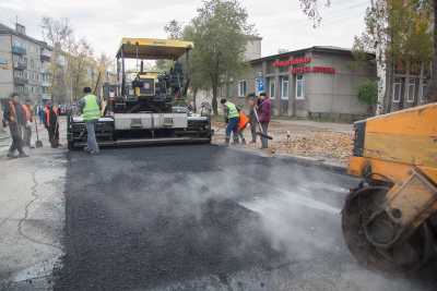 Ремонт дорог в Черногорске завершат до 15 октября