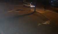 В Абакане уличные видеокамеры записали смертельное ДТП