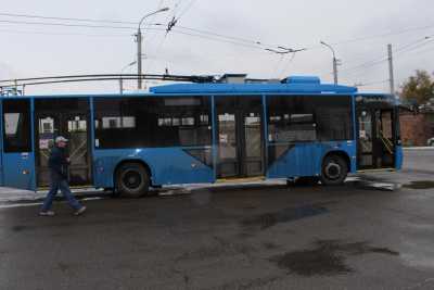 В Абакане появился резервный электробус