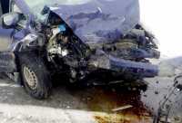 Двух человек покалечил, сам не пострадал: водитель Nissan Serena устроил ДТП в Хакасии