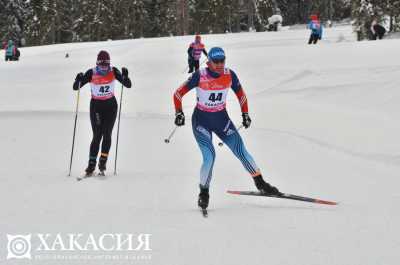 Кубок Хакасии по лыжным гонкам разыгрывают в поселке Вершина Теи