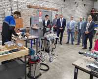 Три новые мастерские открылись в техникуме Хакасии по нацпроекту