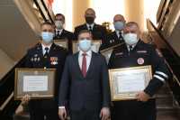 Сотрудники Госавтоинспекции Хакасии получили правительственные награды