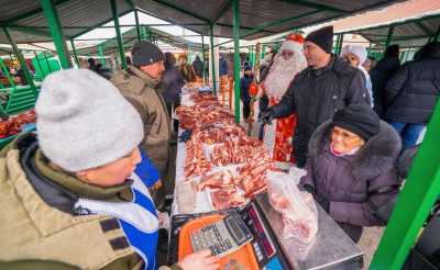 В Хакасии сельхозрынок установил рекорд по количеству проданного мяса