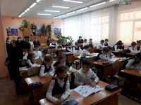 Школьники Черногорска первыми в Хакасии побывали на «Уроке Енисейской Сибири»