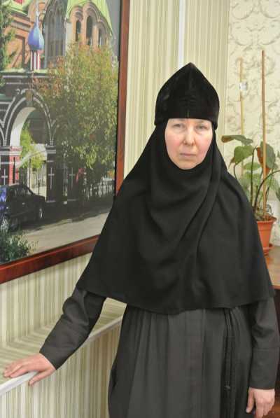 Монахиня Екатерина (Соловьёва), старшая сестра женской монашеской общины при Богородице-Рождественском храме в Черногорске.