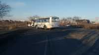В Абакане Mazda проигнорировала автобус