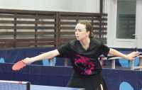 Оксана Юношева завоевала золото в одиночном и смешанном парном разряде. 