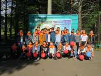 В детском лагере Хакасии открыли смену юных пожарных