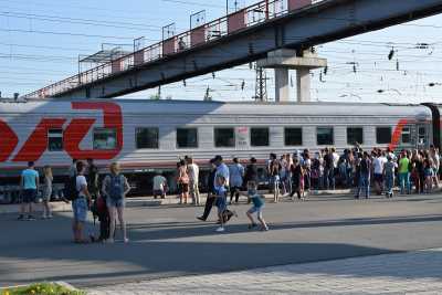При проверке поезда Абакан-Москва задержали мужчину