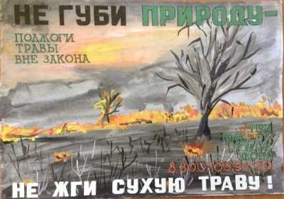 В Хакасии объявили акцию против поджогов сухой травы