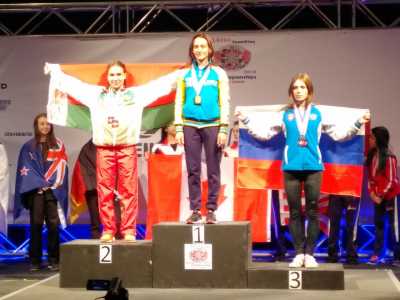 Хакасская спортсменка привезла бронзу первенства мира