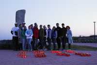 Молодежь Хакасии почтила минутой молчания память героев Великой Отечественной войны