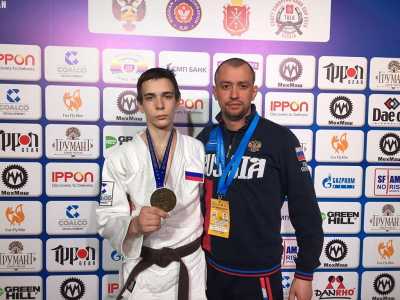Мамаев из Хакасии завоевал бронзу Кубка Европы по дзюдо