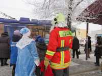 Из-за большого количества пожаров в Хакасии объявился пожарный Дед Мороз