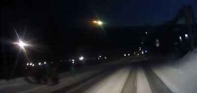 Над Красноярским краем пролетело небесное тело, похожее на метеорит