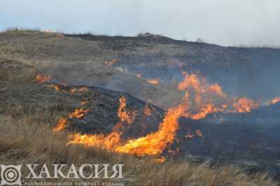 Правила противопожарного режима в Хакасии соблюдают не все