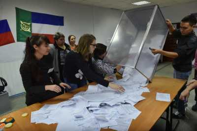 ЦИК России транслирует результаты выборов в прямом эфире