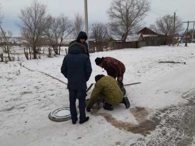В Хакасии чинят очередной порыв водопровода