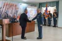 В Хакасии наградили тех, кто занимается гражданской обороной