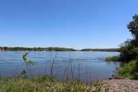 Из-за повышения уровня воды в реке Енисей возможно затопление участков у села Подсинее