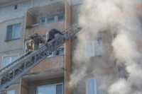 В Саяногорске горела многоэтажка