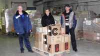 Гуманитарную помощь жителям Донбасса собрали сотрудники Пенсионного фонда