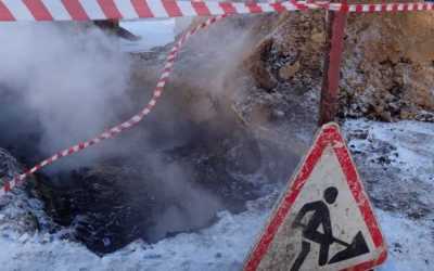 Аварии на теплосети в Черногорске: порывы устраняются