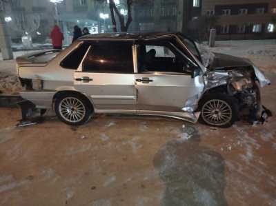 Пассажир иномарки пострадал в аварии в Абакане