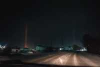 Необычное атмосферное явление заметила фотограф в городе Хакасии