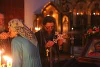 Православные верующие встречают Прощёное воскресенье