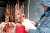 Потенциально опасное мясо не допустили инспекторы в Черногорск