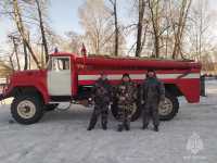 Жителей Орджоникидзевского района защищают добровольцы-огнеборцы