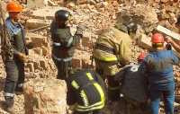 Стена рухнула на стройке в Новосибирске, 11 человек могут находиться под завалами