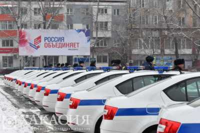 В Хакасии обновлён полицейский автопарк